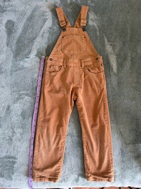 Mayoral boys Rust Brown Corduroy Overalls 2-3 T